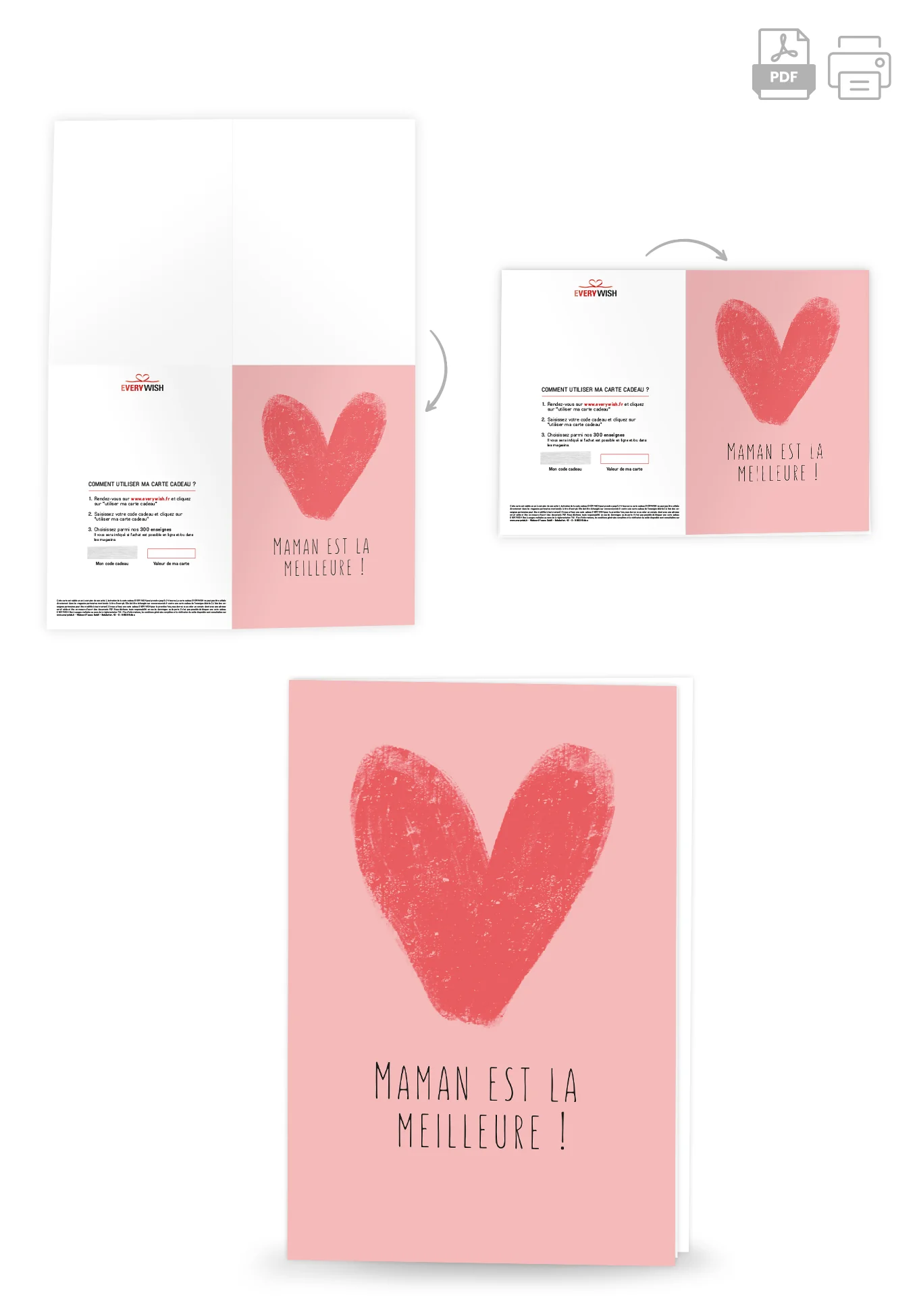 Maman est la meilleure - Cœur rose - Image 4