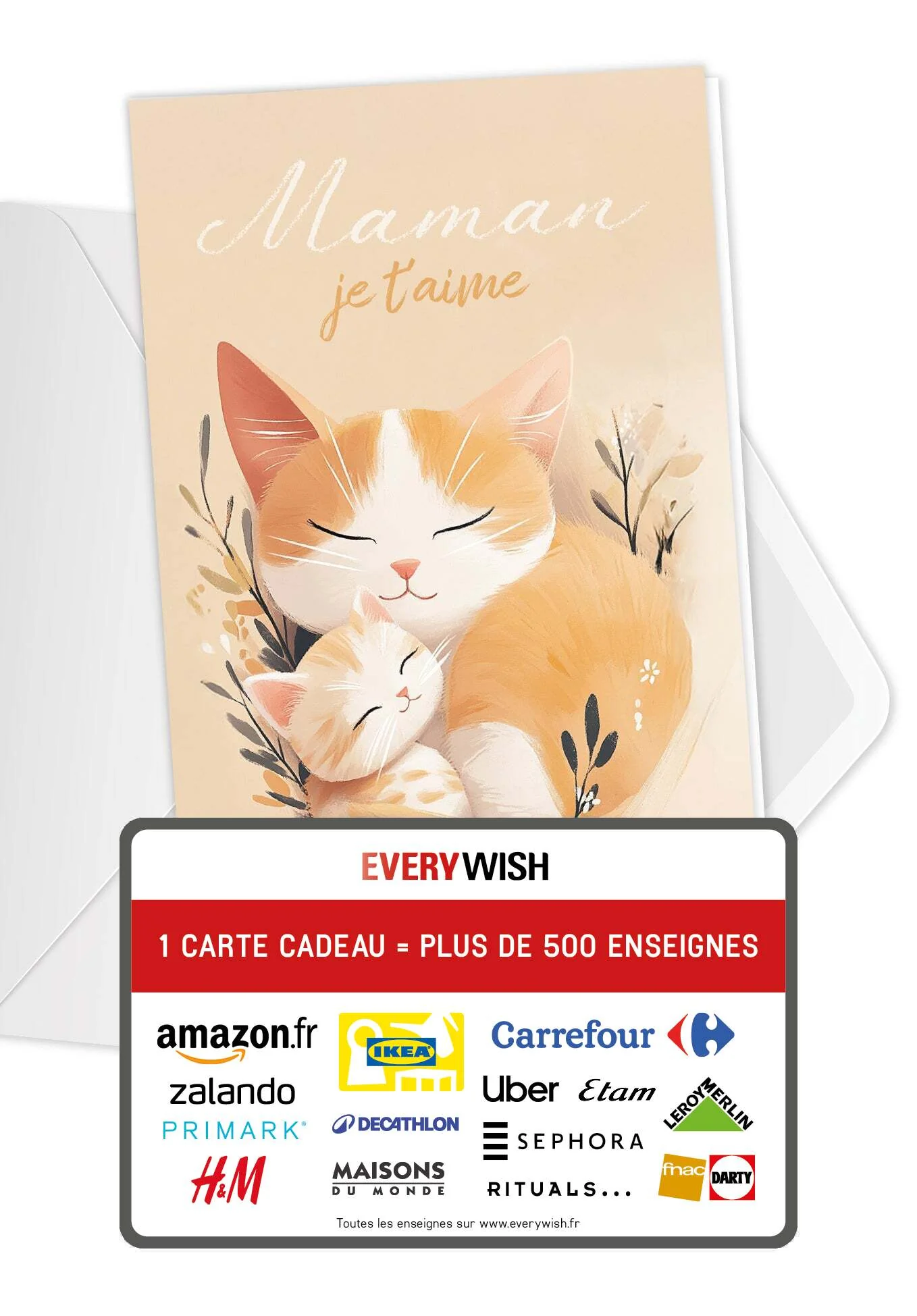 Maman je t'aime - Chat orange PDF