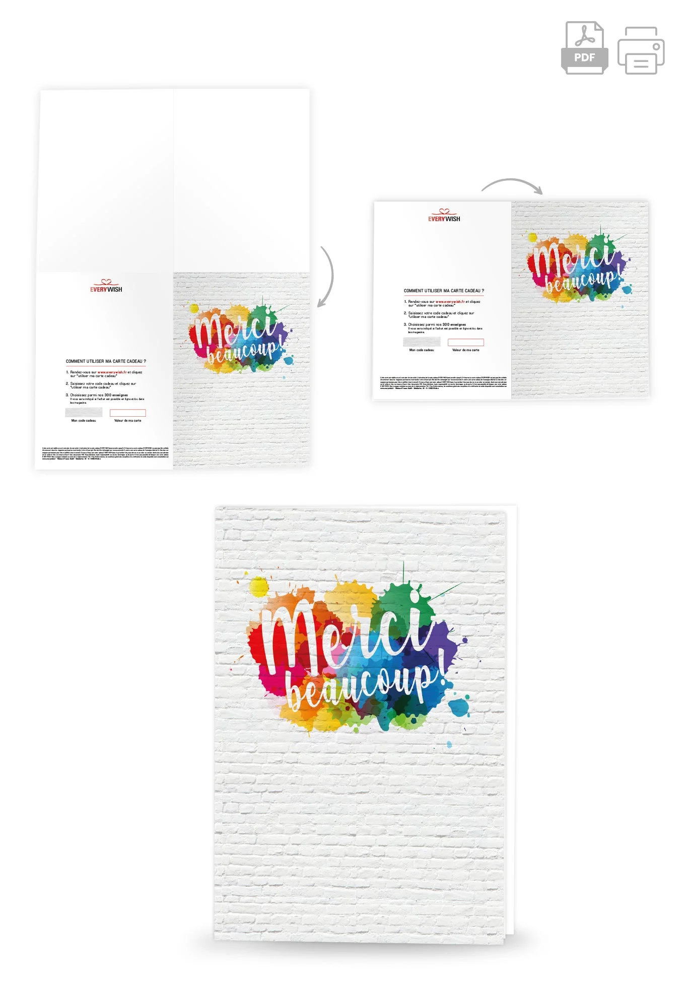 Merci beaucoup varié - Taches colorées PDF - Image 4