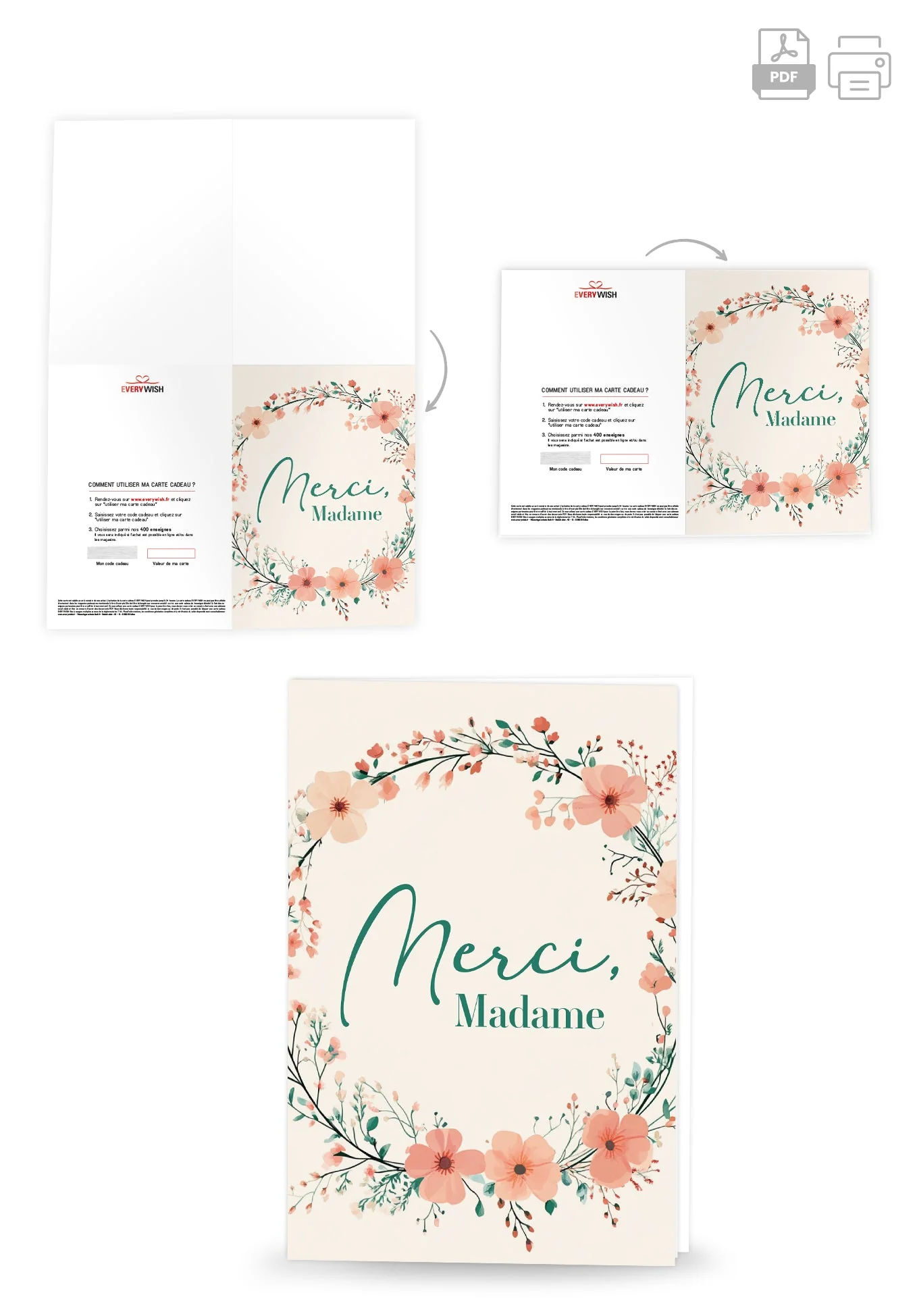 Merci Madame - Couronne de fleurs PDF - Image 4