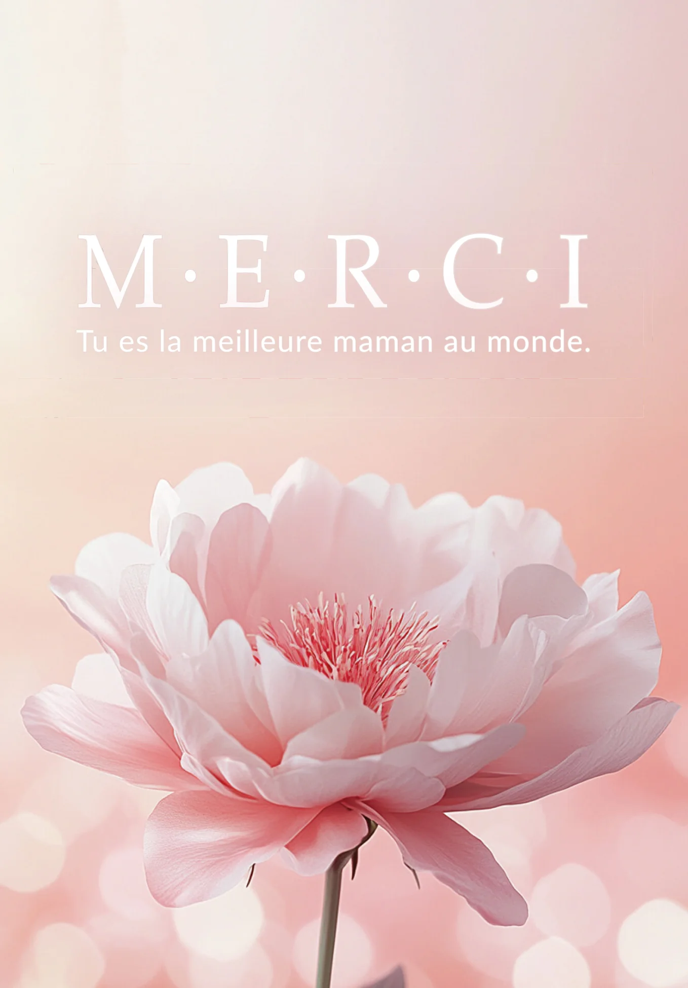 Merci Maman - Fleur Rosa - Image 2
