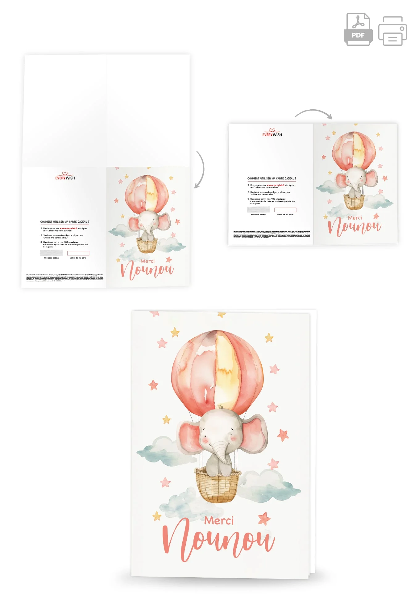 Merci nounou - Éléphant PDF - Image 4