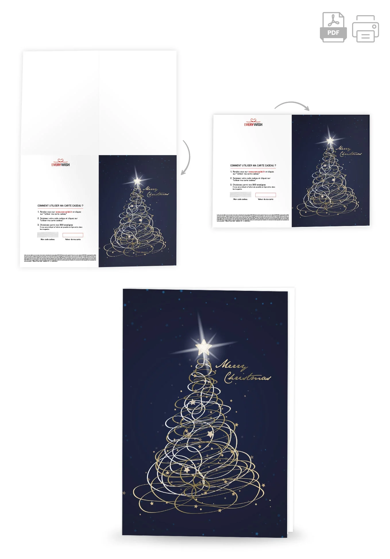Merry Christmas - Arbre de Noël Bleu PDF - Image 4