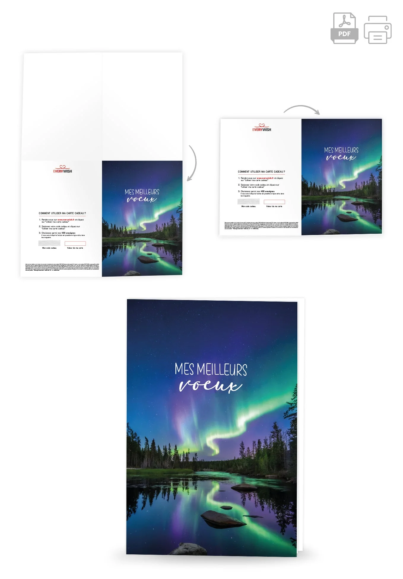 Mes meilleurs vœux - Forêt Aurorale PDF - Image 4