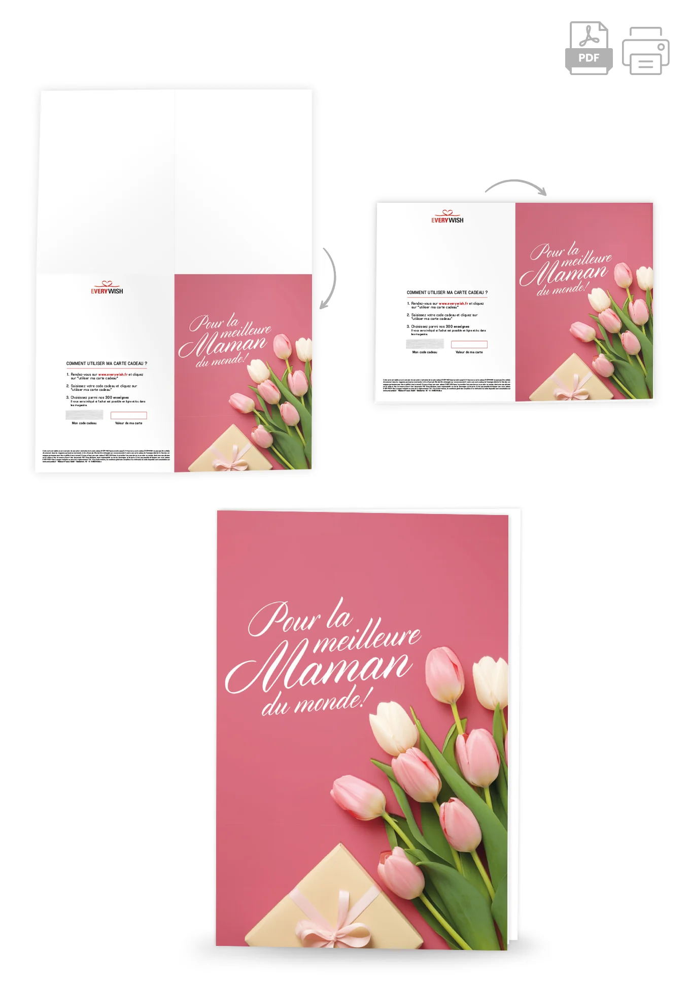 Pour la meilleure maman - Cadeau Tulipes - Image 4