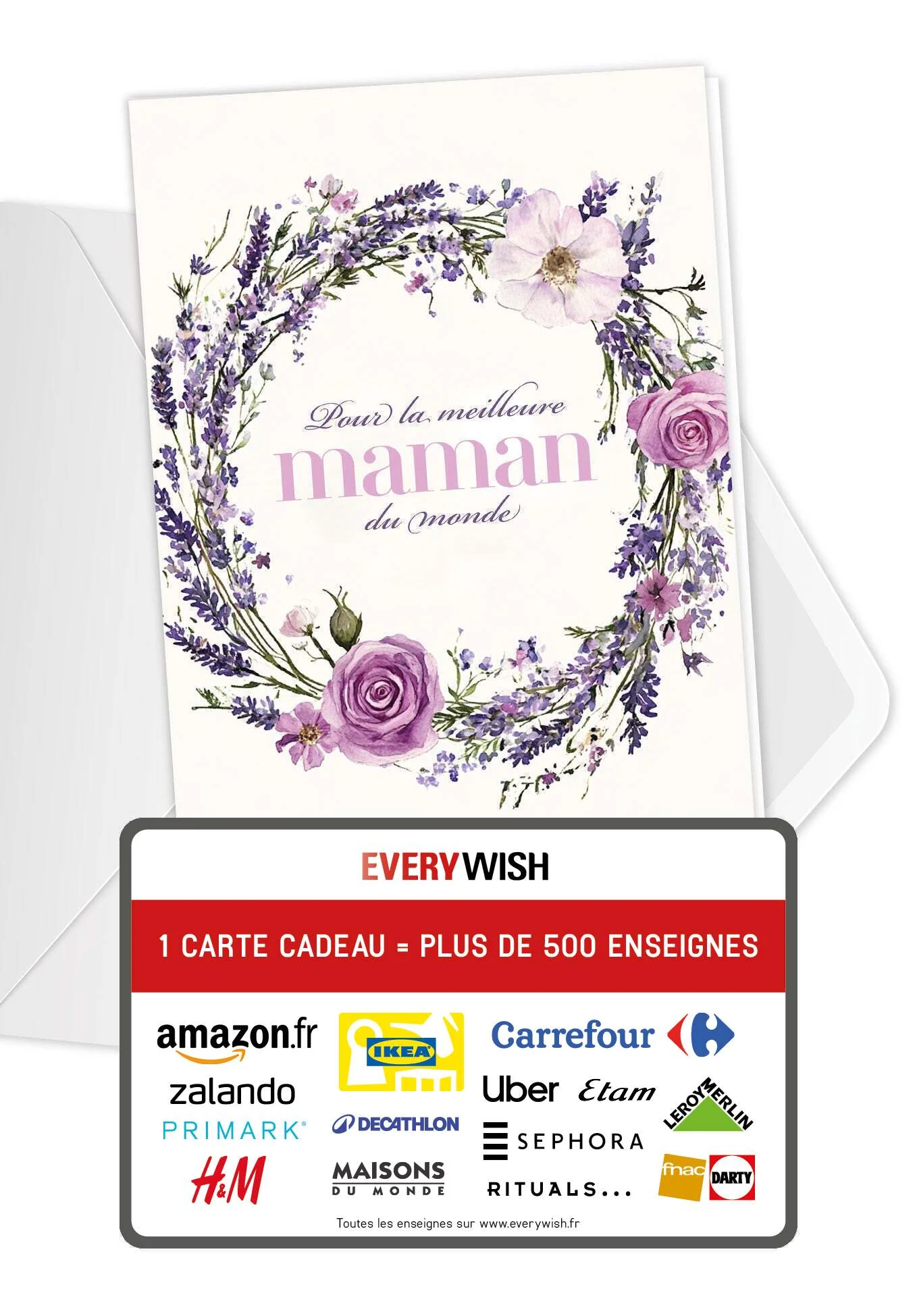 Pour la meilleure Maman - Couronne de fleurs lilas PDF