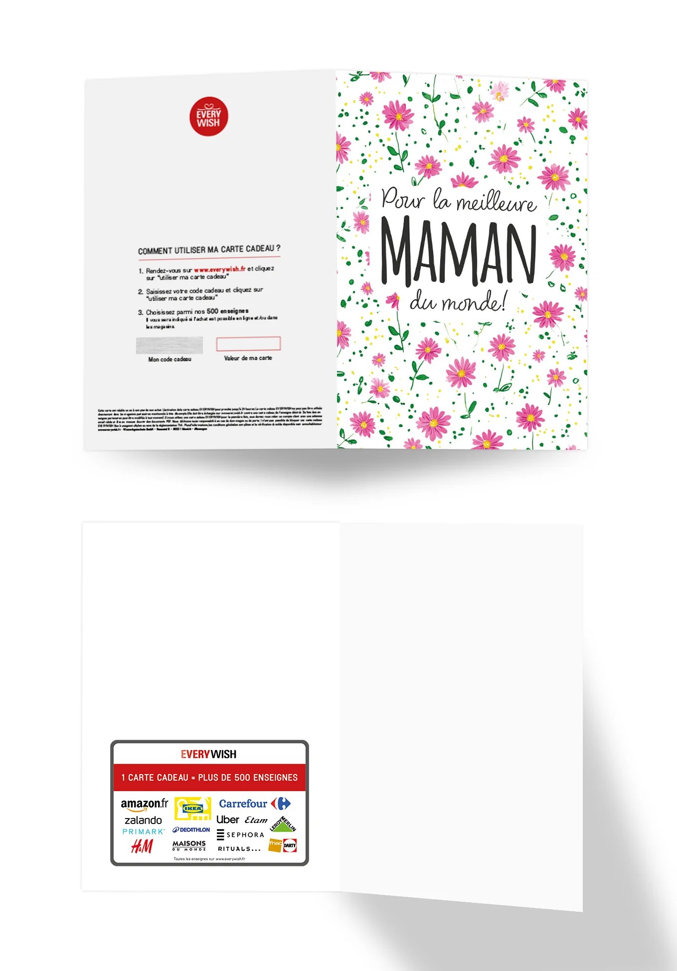 Pour la meilleure maman du monde - Motif à fleurs PDF - Image 3