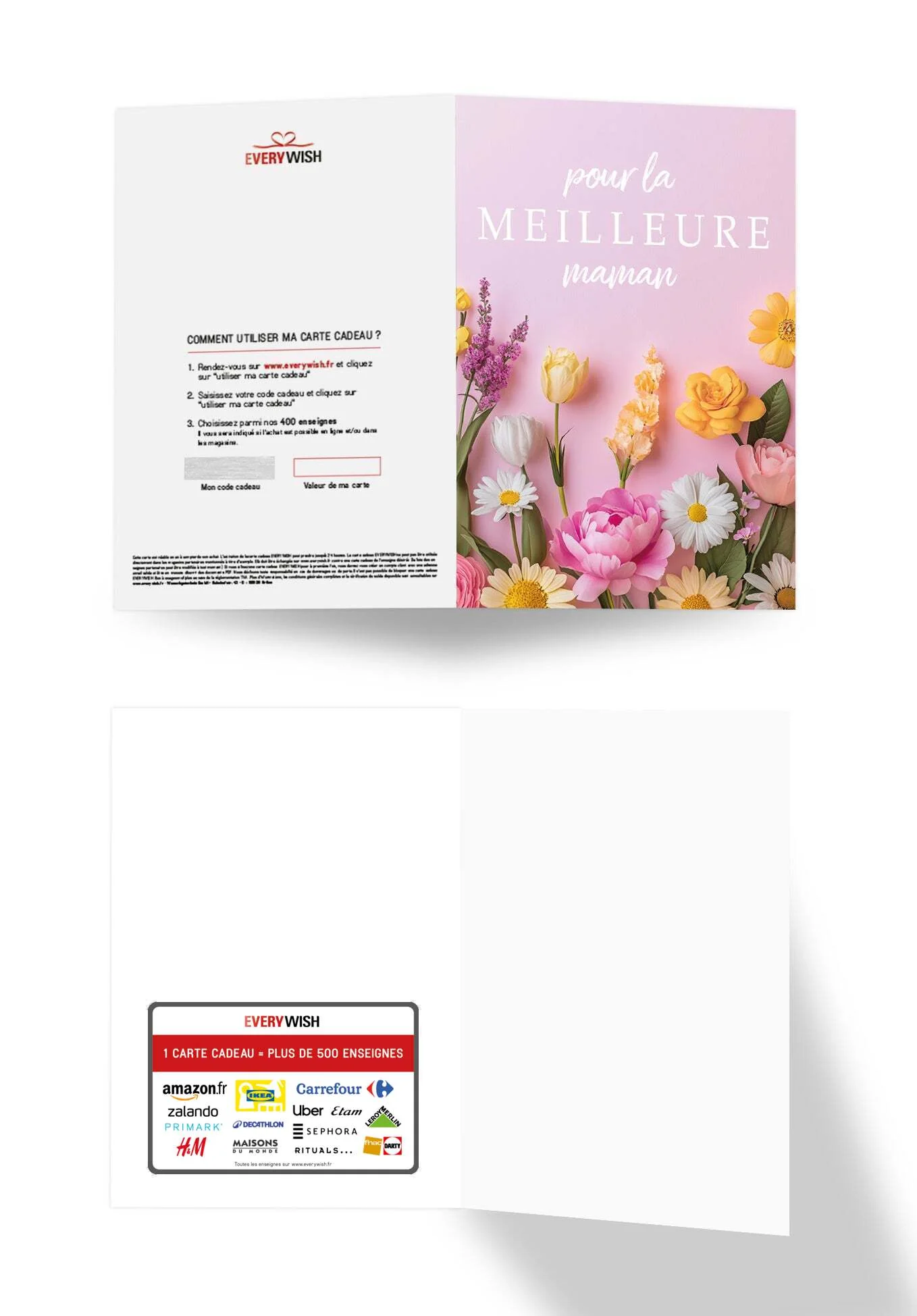 Pour la meilleure Maman - Fleurs roses PDF - Image 3