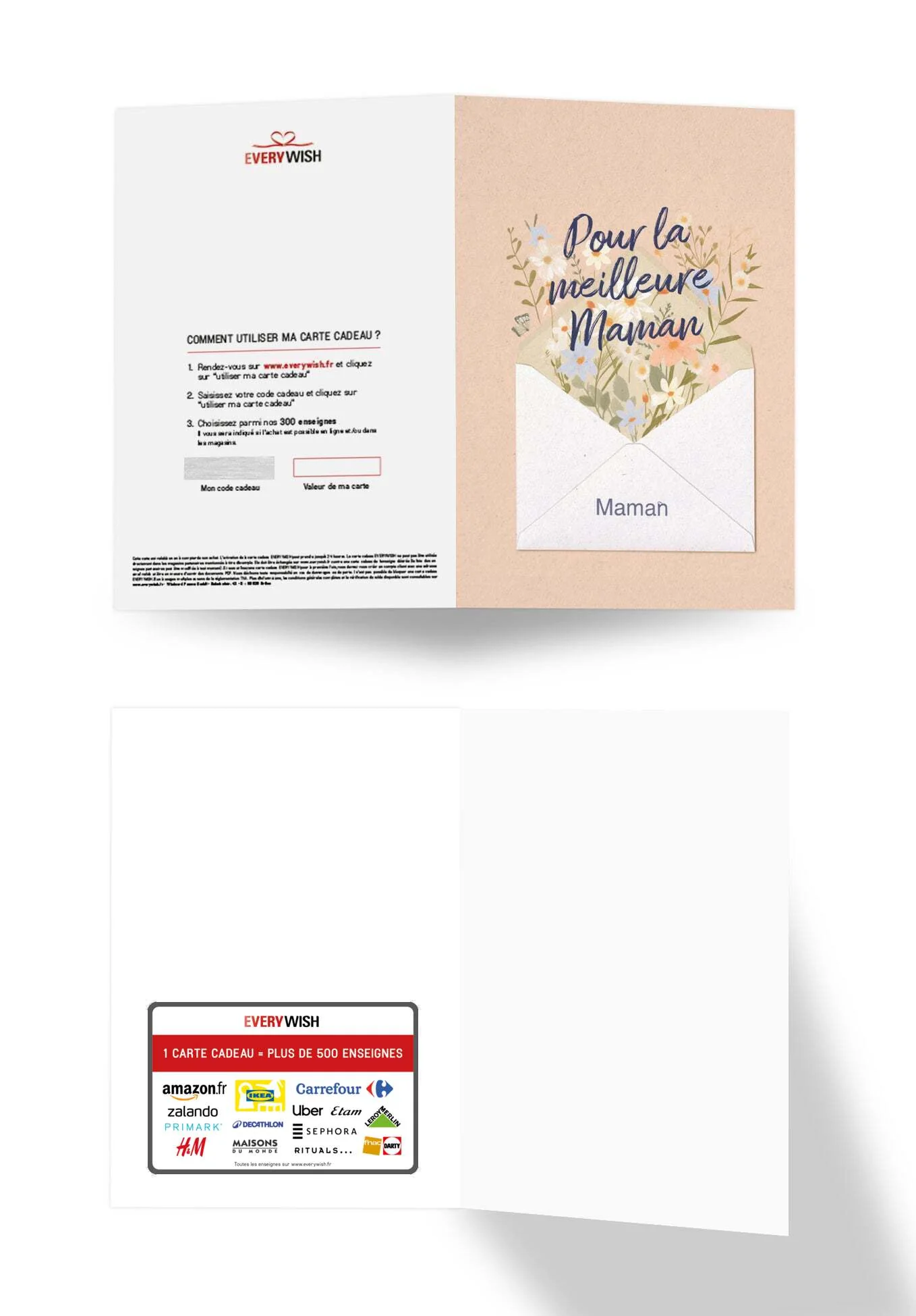 Pour la meilleure maman - Lettre fleurs - Image 3