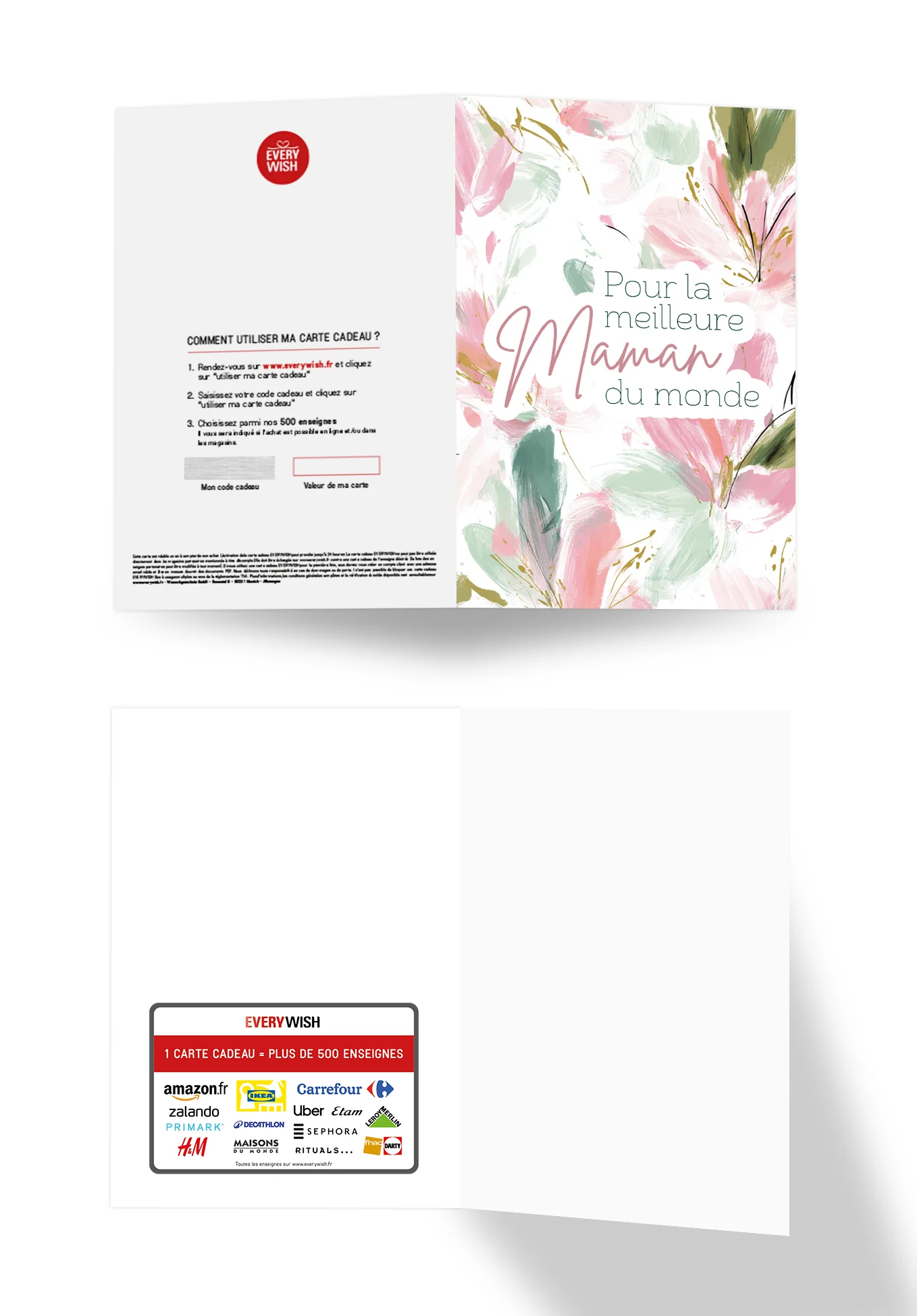 Pour la meilleure maman - Motif à fleurs - Image 3