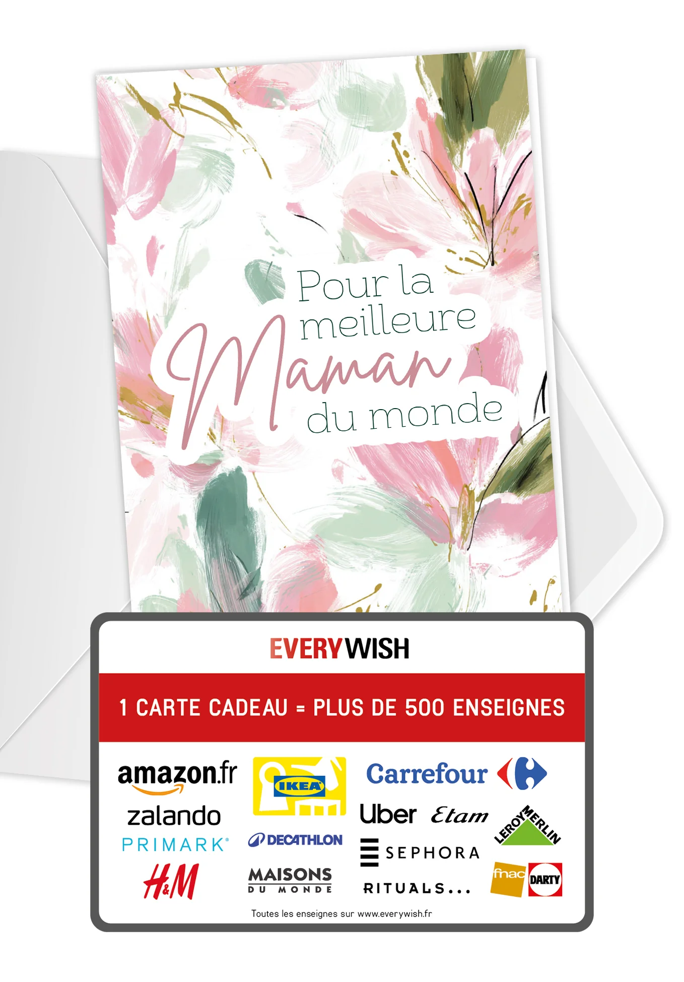 Pour la meilleure maman - Motif à fleurs PDF