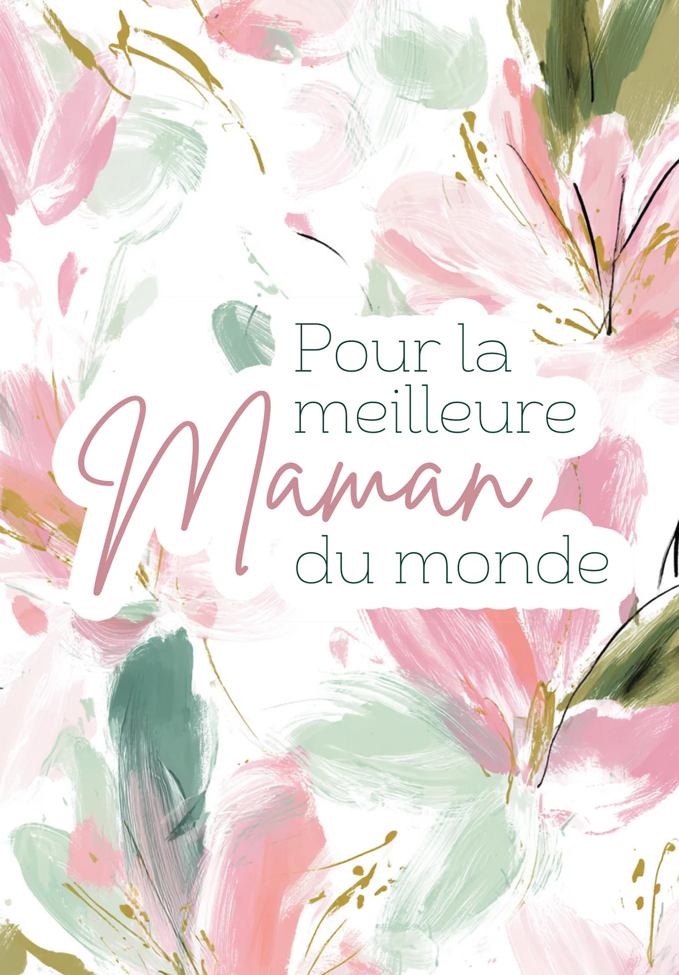 Pour la meilleure maman - Motif à fleurs PDF - Image 2