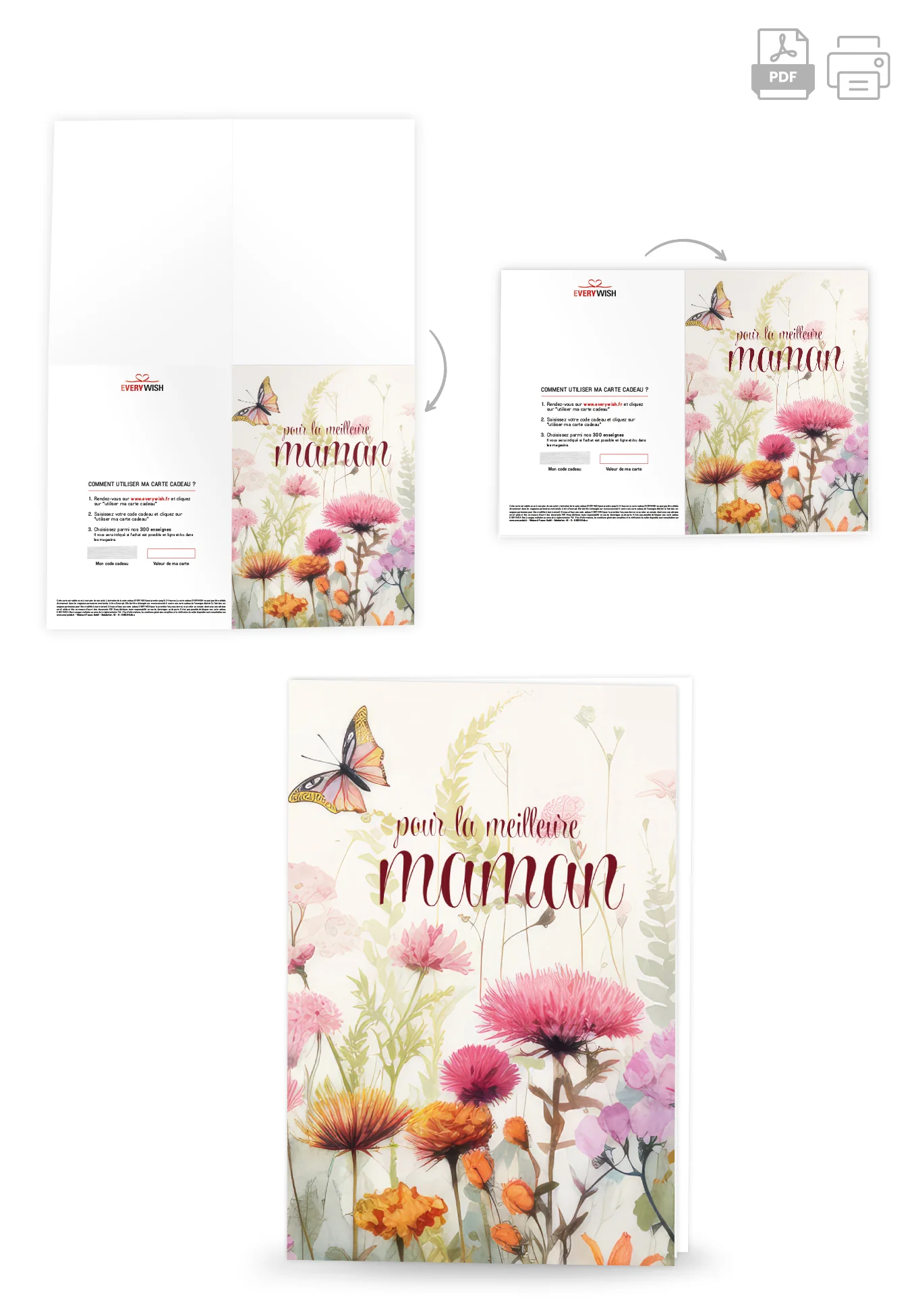 Pour la meilleure maman - Prairie de fleurs - Image 4