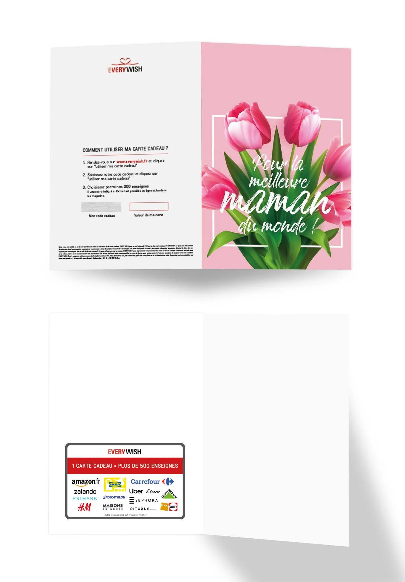 Pour la meilleure maman - Tulipes roses - Image 3