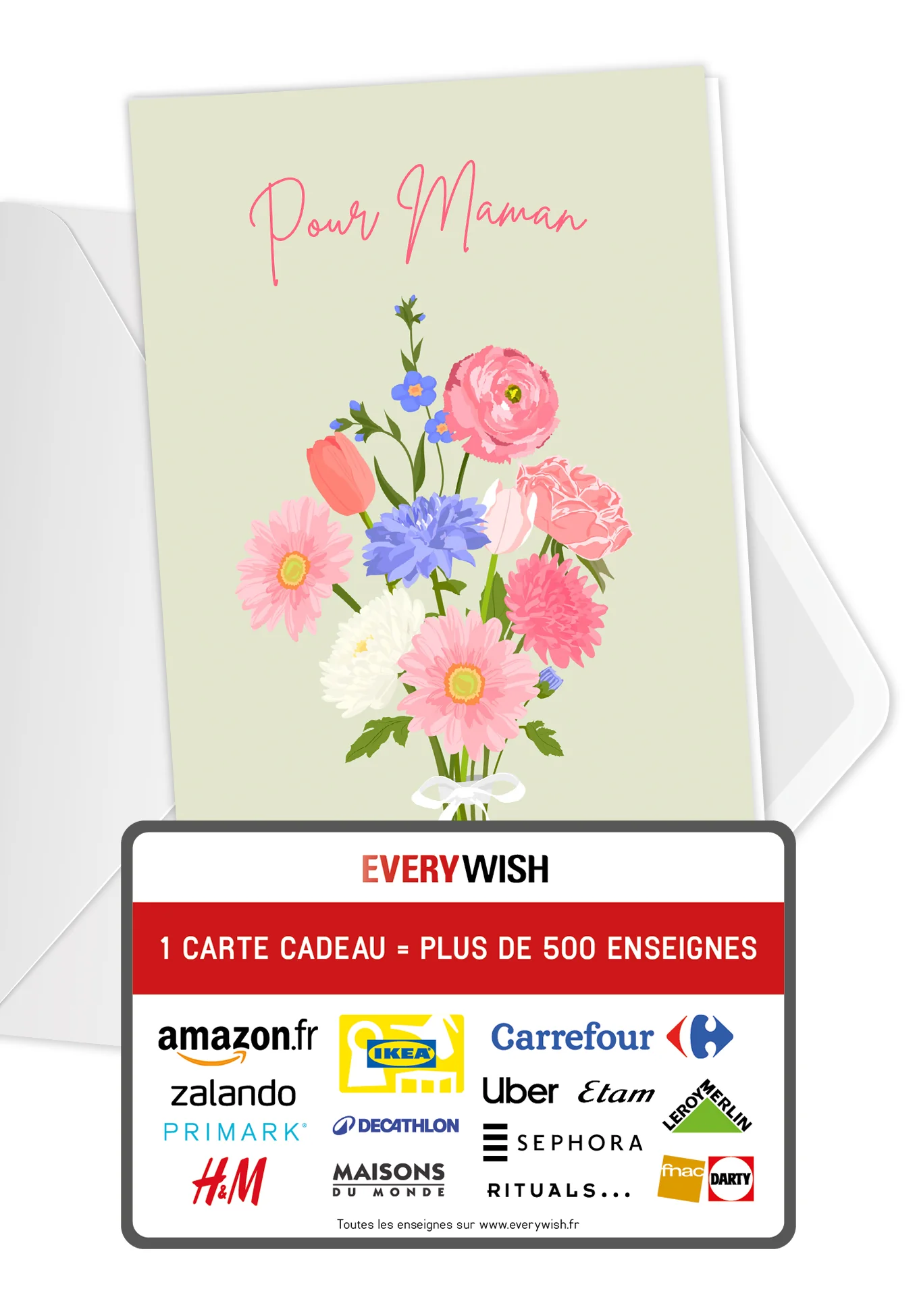 Pour maman - Un bouquet rose PDF
