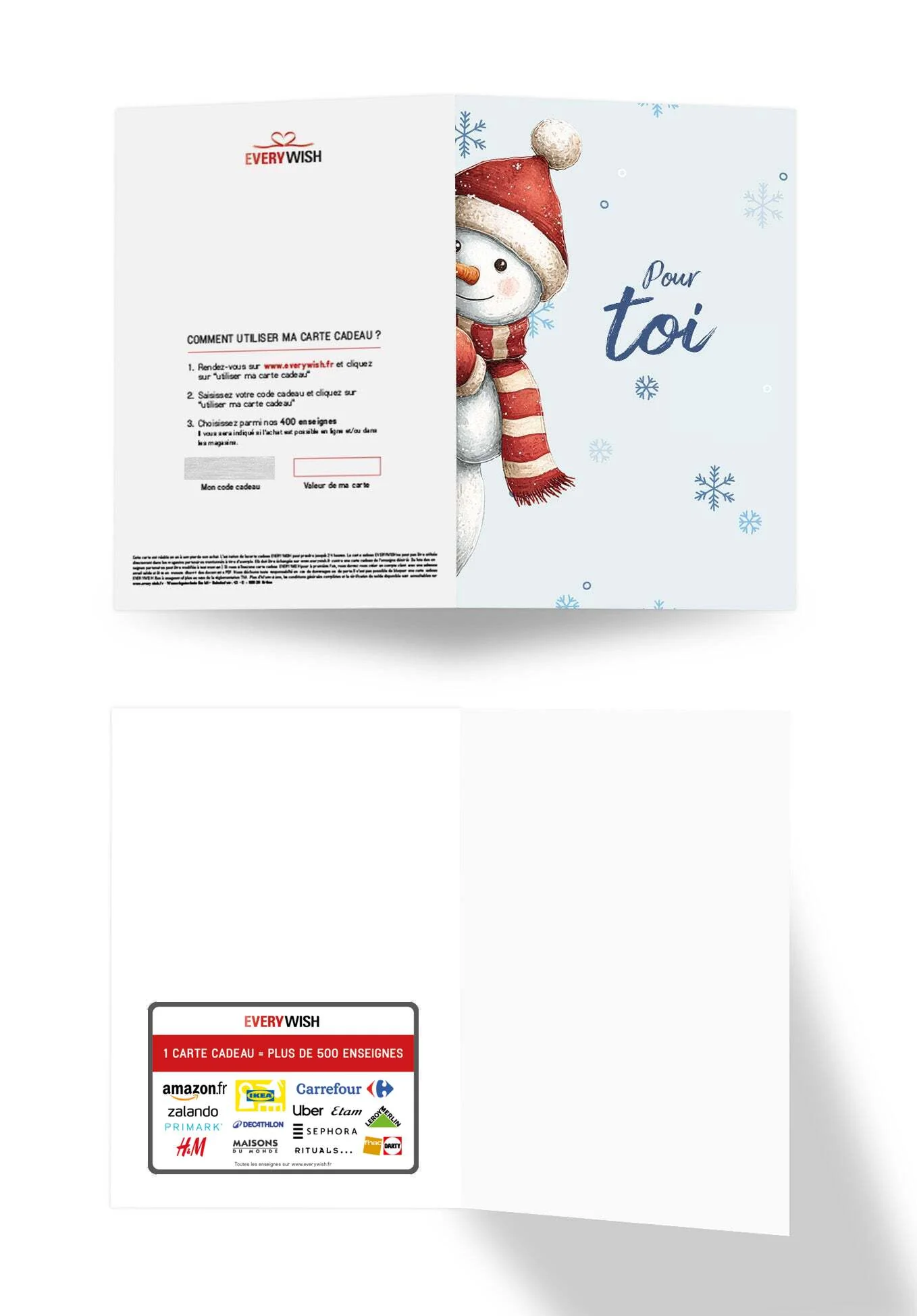 Pour toi - Bonhomme de neige - Image 3