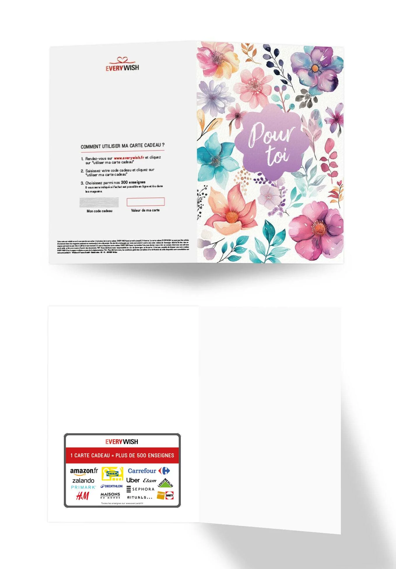 Pour toi - Fleurs Aquarelle PDF - Image 3