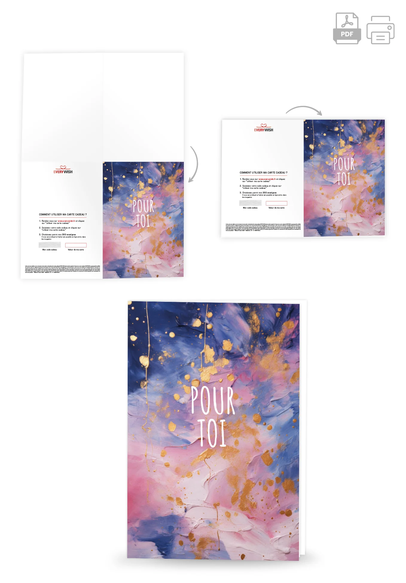 Pour toi - Rose Or - Image 4