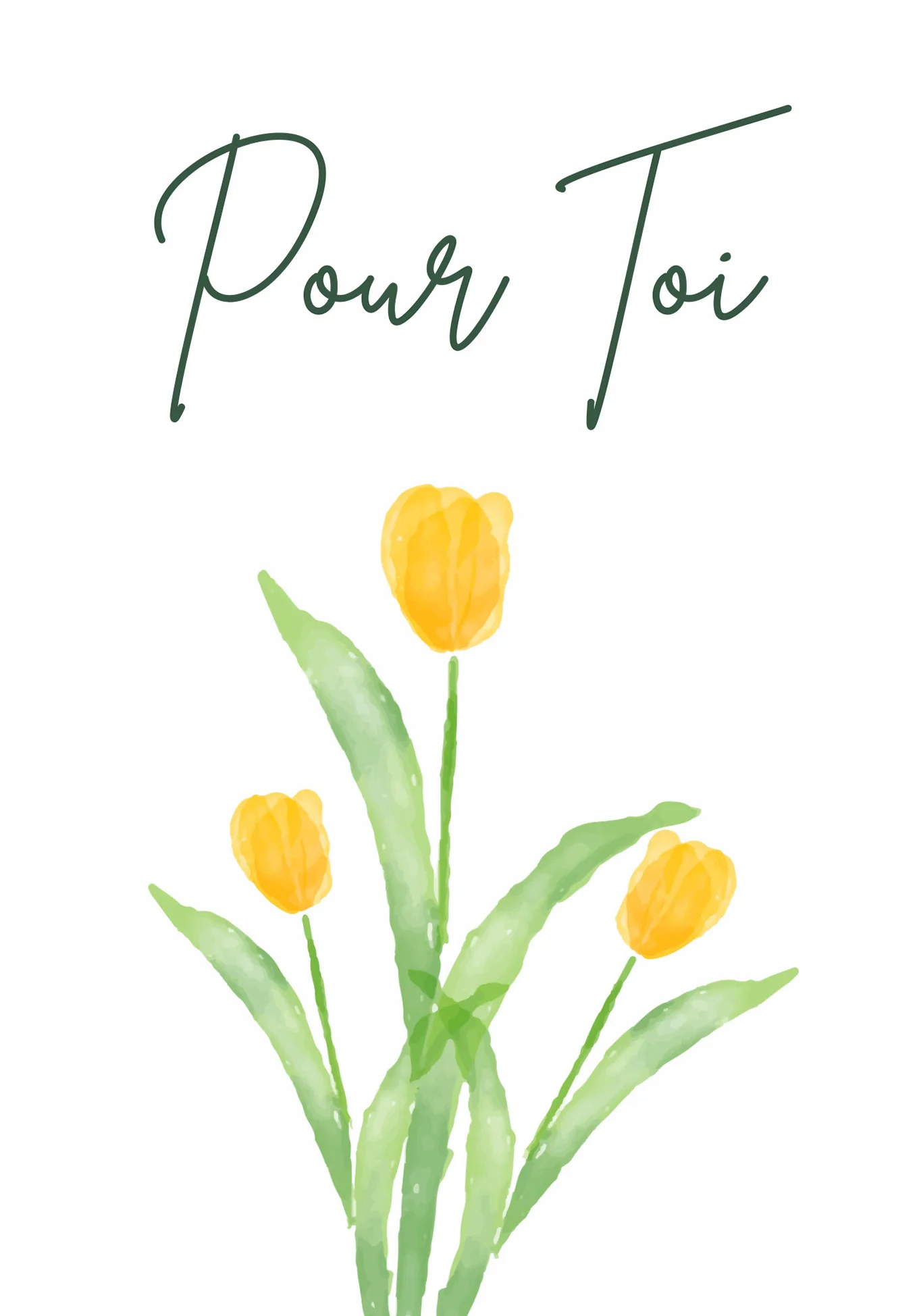 Pour toi - Tulipes PDF - Image 2