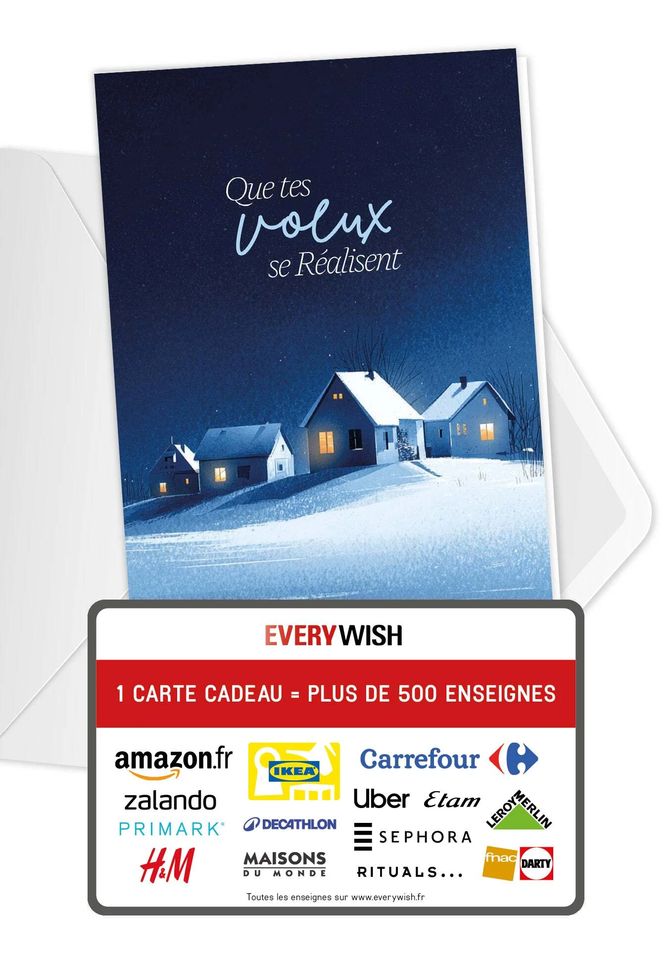 Que tes voeux - Ville d'hiver bleue PDF