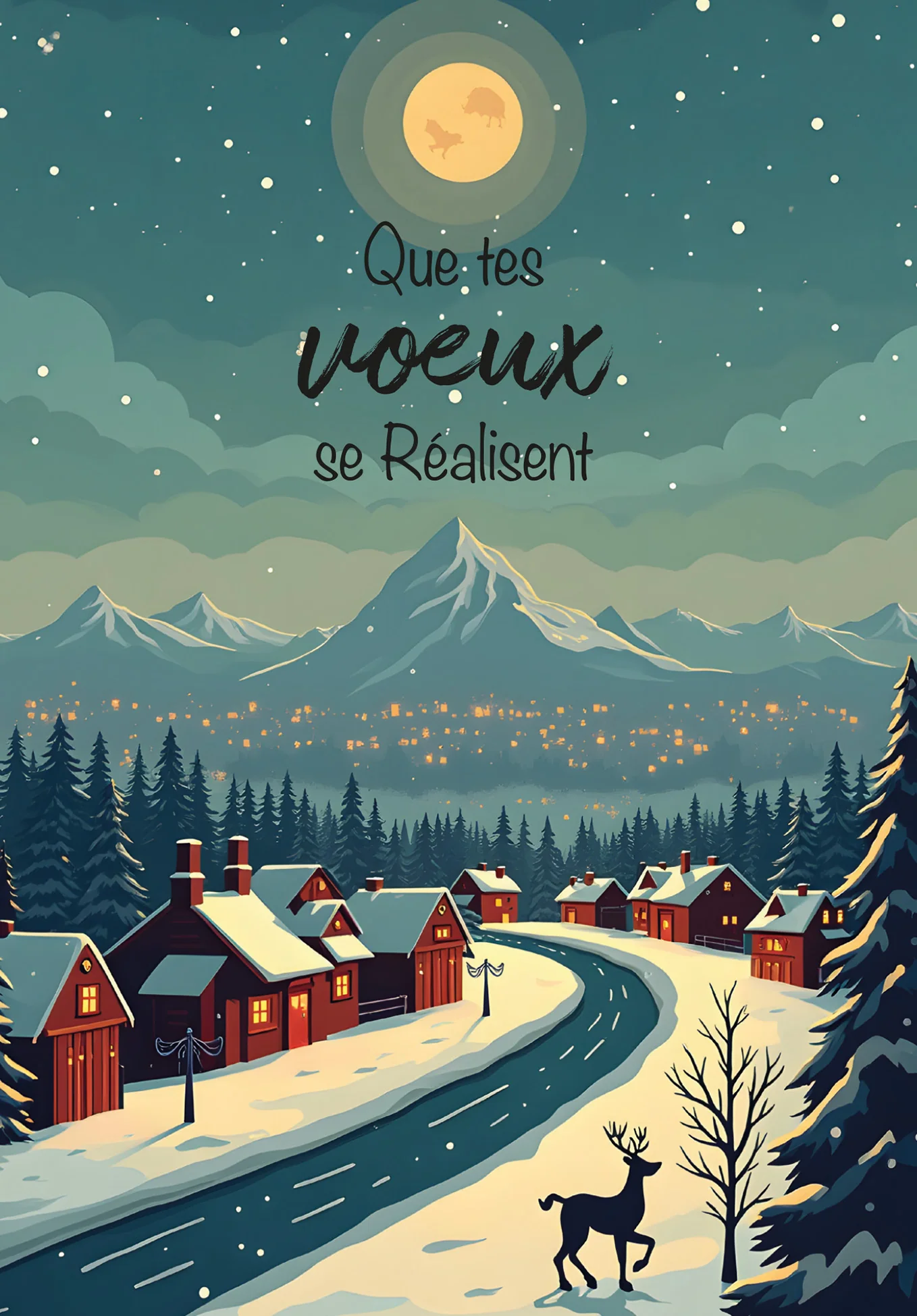 Que tes voeux - Ville d'hiver Renne - Image 2