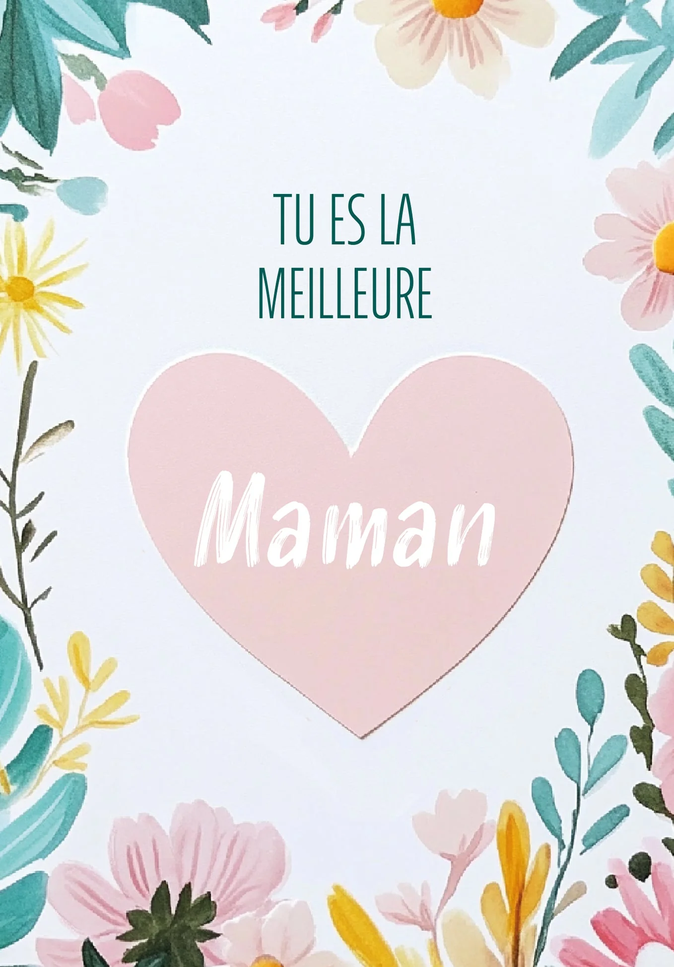 Tu es la meilleure Maman - Cœur PDF - Image 2